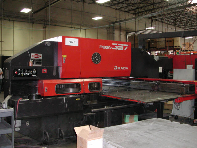 Amada PEGA 357 - 305072 CNC Turret Punch, Machine ID: 5027